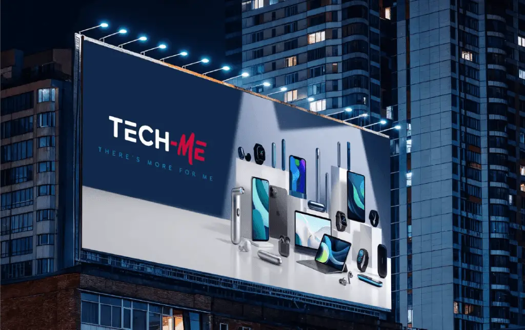 Corporate rebranding project for B2B company including building facade branding